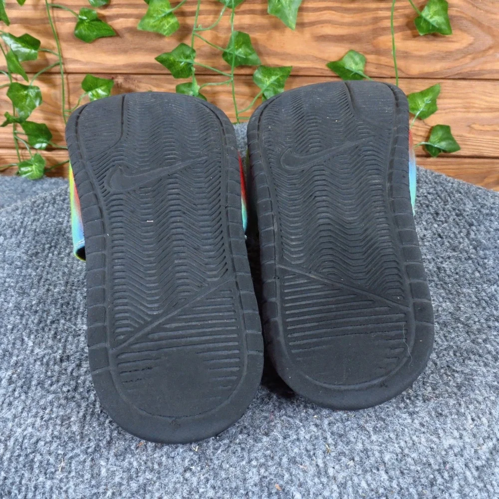 Nike Benassi JDI Print Men Slide Sandals Size 6 Casual Beach Tie‎ Dye Multi